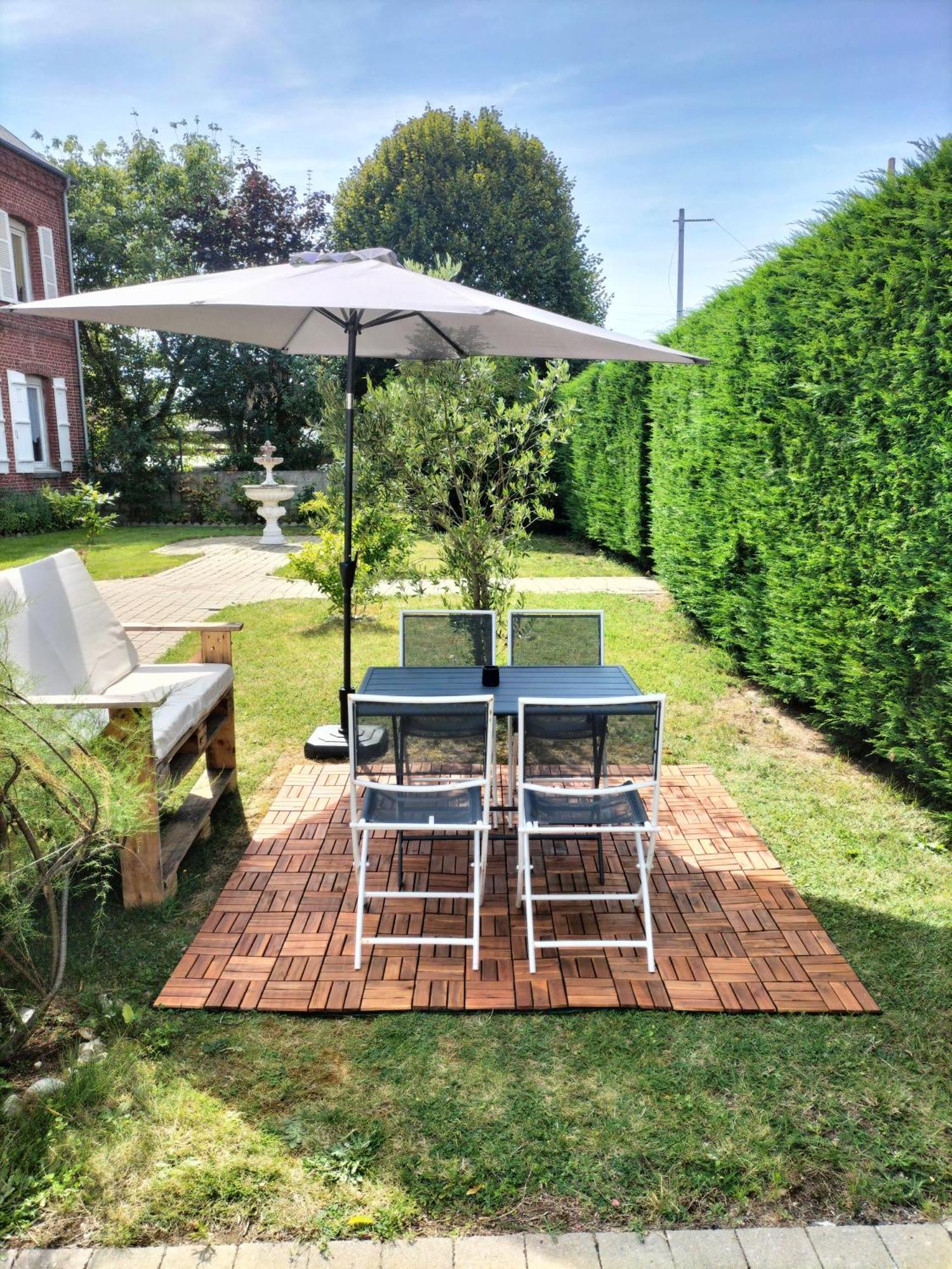 Studio Privatif Avec Jardin 4 Personnes Berck 외부 사진